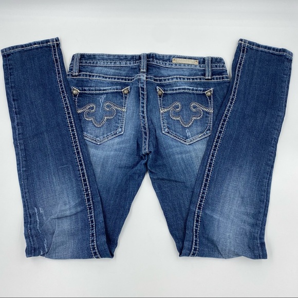 Express ReRock Skinny Jeans - Picture 4 of 9